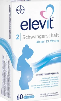 Elevit 2 Schwangerschaft 60 Kapseln