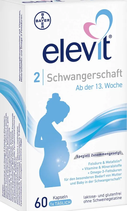 Elevit 2 Schwangerschaft 60 Kapseln