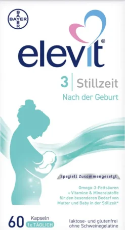 Elevit 3 Stillzeit 60 Weichkapseln