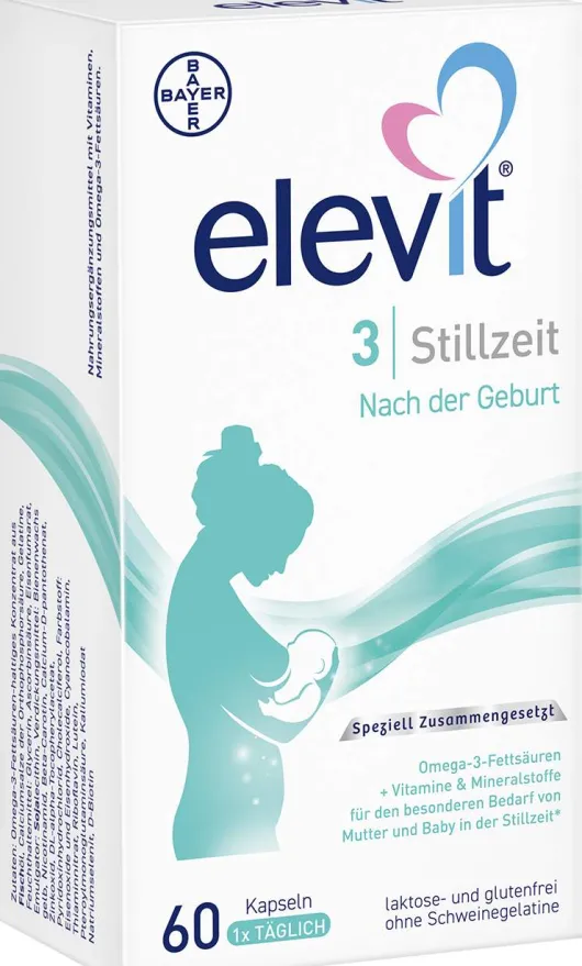 Elevit 3 Stillzeit 60 Weichkapseln