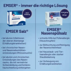 Emser Nasendusche mit 4 Beutel Nasenspülsalz