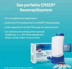Emser Nasenspülsalz physiologisch 20 Beutel Pulver