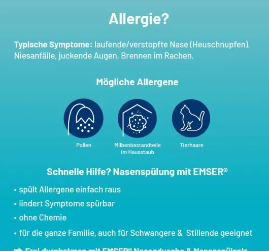 Emser Nasenspülsalz physiologisch 20 Beutel Pulver