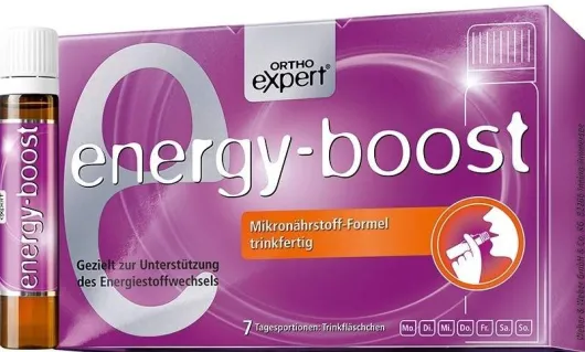 Energy Boost Orthoexpert 7 X 25 ml Trinkampullen