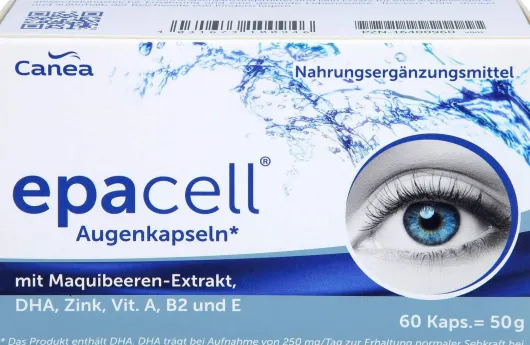 Epacell Augenkapseln Mit Maquibeere Dha+epa 60 Stück