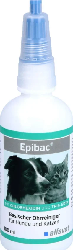 Epibac Basischer Ohrreiniger Lsg.F.Hunde und Katze 100 ml