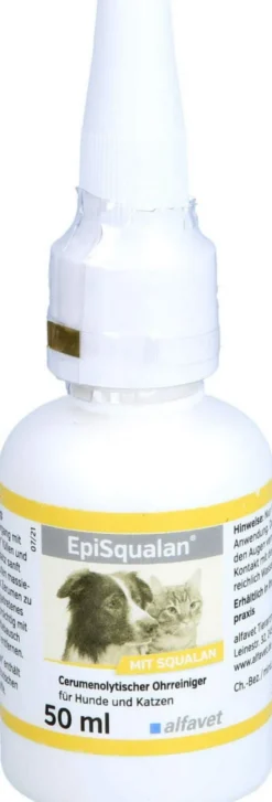 Episqualan Ohrreiniger Für Hunde und Katzen 50ml