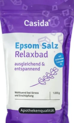 Epsom Salz Relaxbad Mit Lavendel 1 KG