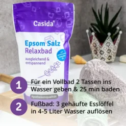 Epsom Salz Relaxbad Mit Lavendel 1 KG
