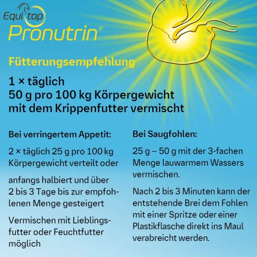 Equitop Pronutrin vet. 3,5 kg Pellets