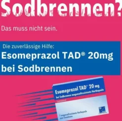 Esomeprazol Tad 20 mg 14 Magensaftresistente Kapseln