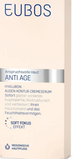 Eubos Anti Age Hyaluron Augen Kontur Cremeserum 15 ml