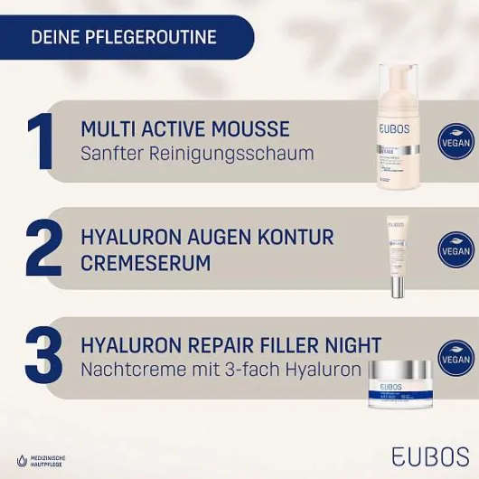Eubos Anti Age Hyaluron Augen Kontur Cremeserum 15 ml
