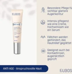 Eubos Anti Age Hyaluron Augen Kontur Cremeserum 15 ml