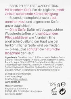 Eubos Basispflege Fest Waschstück 125 G
