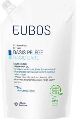 Eubos Creme Ölbad Nachfüllbeutel 400 ml Bad