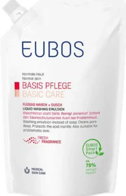 Eubos Flüssig Rot Nachfüllbeutel Mit Frischem Duft 400 ml Lotion