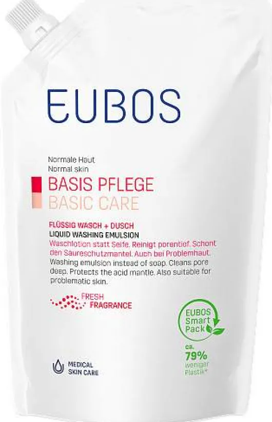 Eubos Flüssig Rot Nachfüllbeutel Mit Frischem Duft 400 ml Lotion