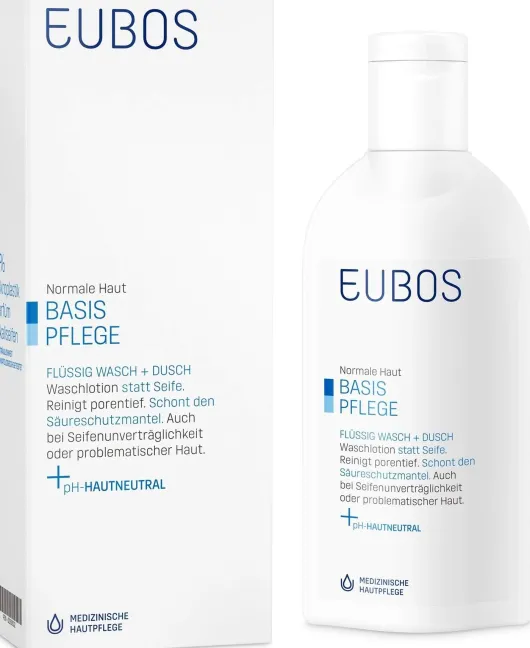 Eubos Flüssig Wasch Emulsion Unparfümiert 200 ml Flüssigkeit