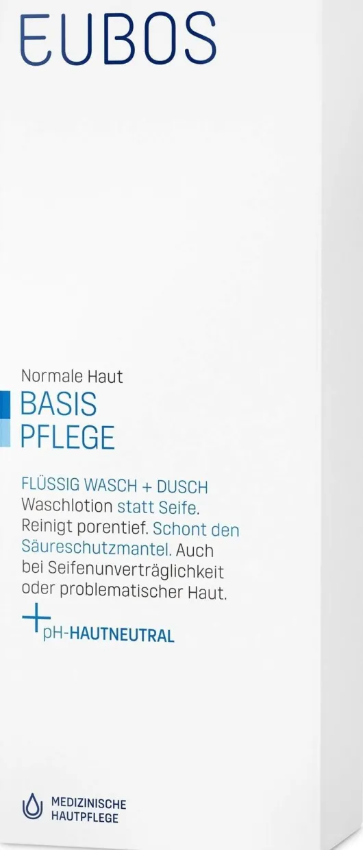 Eubos Flüssig Wasch Emulsion Unparfümiert 200 ml Flüssigkeit