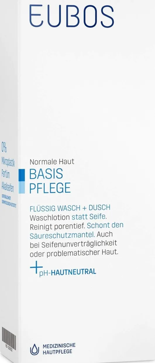 Eubos Flüssig Wasch Emulsion Unparfümiert 200 ml Flüssigkeit