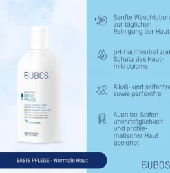 Eubos Flüssig Wasch Emulsion Unparfümiert 200 ml Flüssigkeit