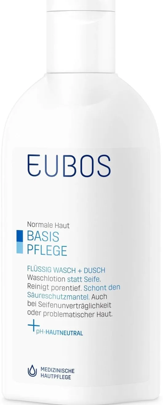 Eubos Flüssig Wasch Emulsion Unparfümiert 200 ml Flüssigkeit
