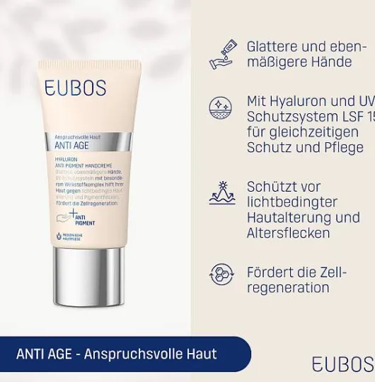 Eubos Hyaluron Anti Pigment Handcreme 50 ml