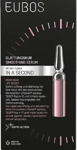 Eubos in A Second Wow Now Lift Boost Glättungskur 7 X 2 Ampullen