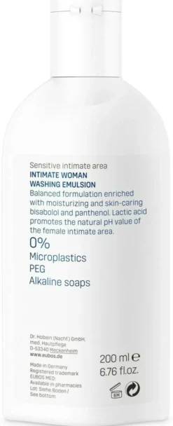 Eubos Intimate Woman Waschemulsion 200 ml