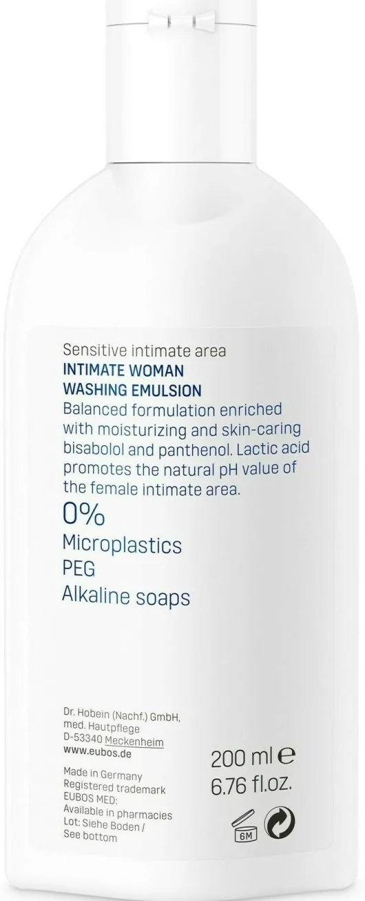 Eubos Intimate Woman Waschemulsion 200 ml