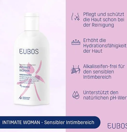 Eubos Intimate Woman Waschemulsion 200 ml