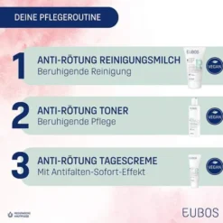 Eubos Kühl & Klar Anti-Rötung Reinigungsmilch 150 ml