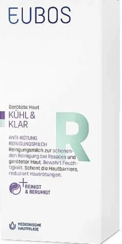 Eubos Kühl & Klar Anti-Rötung Reinigungsmilch 150 ml