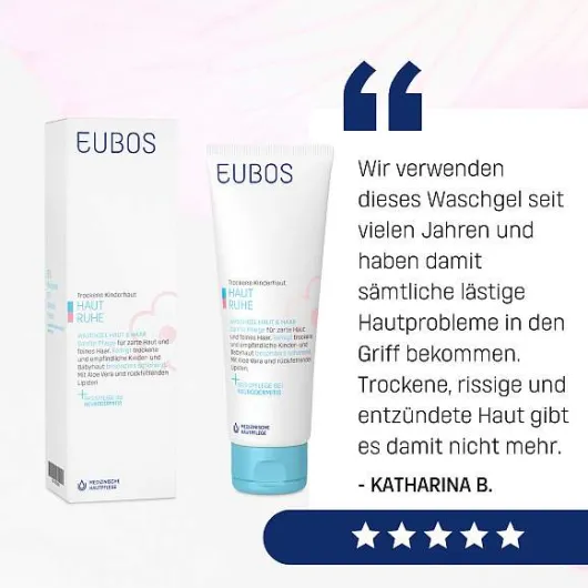 Eubos Kinder Haut Ruhe Waschgel 125 ml Gel