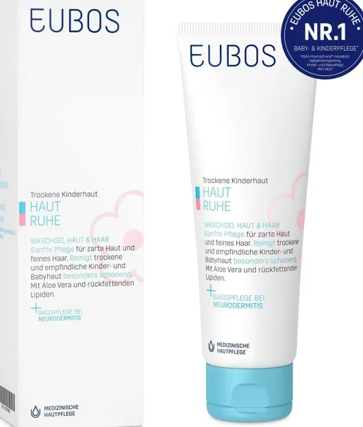 Eubos Kinder Haut Ruhe Waschgel 125 ml Gel