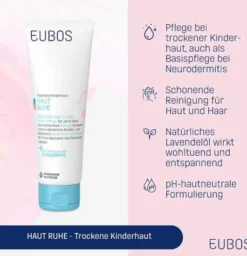 Eubos Kinder Haut Ruhe Waschgel 125 ml Gel
