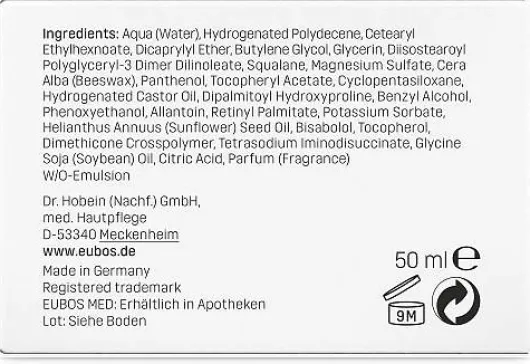 Eubos Sensitive Aufbaucreme Nachtpflege