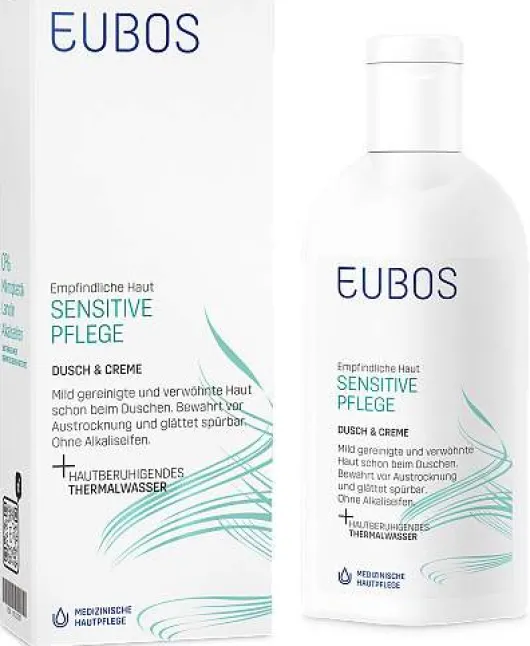 Eubos Sensitive Dusch & Creme 200 ml Emulsion