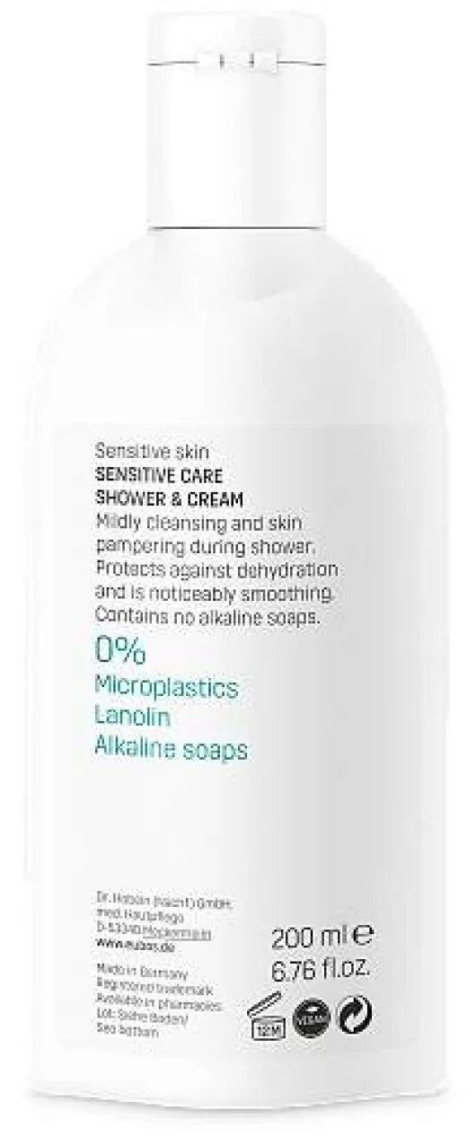 Eubos Sensitive Dusch & Creme 200 ml Emulsion