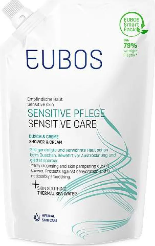 Eubos Sensitive Dusch & Creme 400 ml Nachfüllbeutel