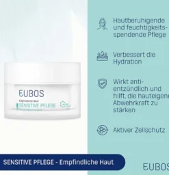 Eubos Sensitive Feuchtigkeitscreme Tagespflege 50 ml