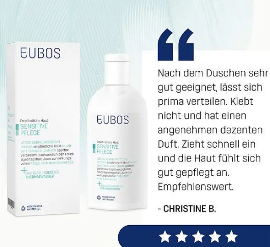 Eubos Sensitive 200 ml Lotion Dermo Protectiv