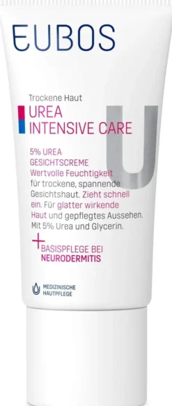 Eubos Trockene Haut Urea 5% 50 ml Gesichtscreme