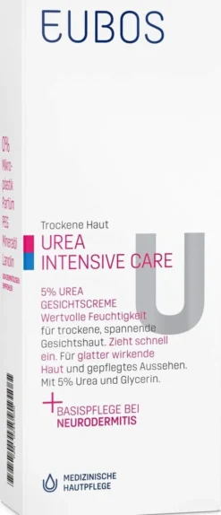 Eubos Trockene Haut Urea 5% 50 ml Gesichtscreme