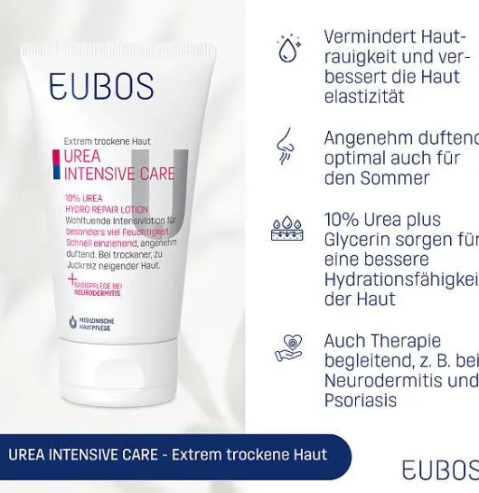 Eubos Trockene Haut Urea 10 % 150 ml Hydro Repair Lotion