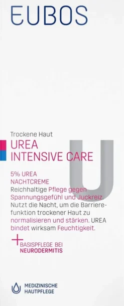 Eubos Trockene Haut 5 % Urea 50 ml Nachtcreme