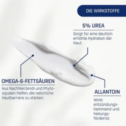 Eubos Trockene Haut 5 % Urea 50 ml Nachtcreme