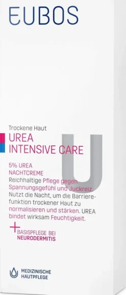 Eubos Trockene Haut 5 % Urea 50 ml Nachtcreme