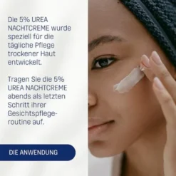 Eubos Trockene Haut 5 % Urea 50 ml Nachtcreme